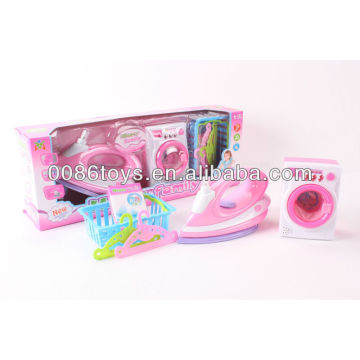 BO Brinquedos Cabides Roupas Box Lavadora Toy Toy Ferro